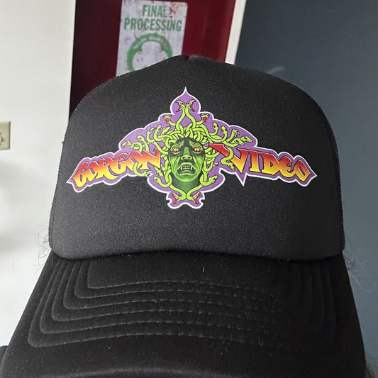 Gorgon - Black Trucker Cap