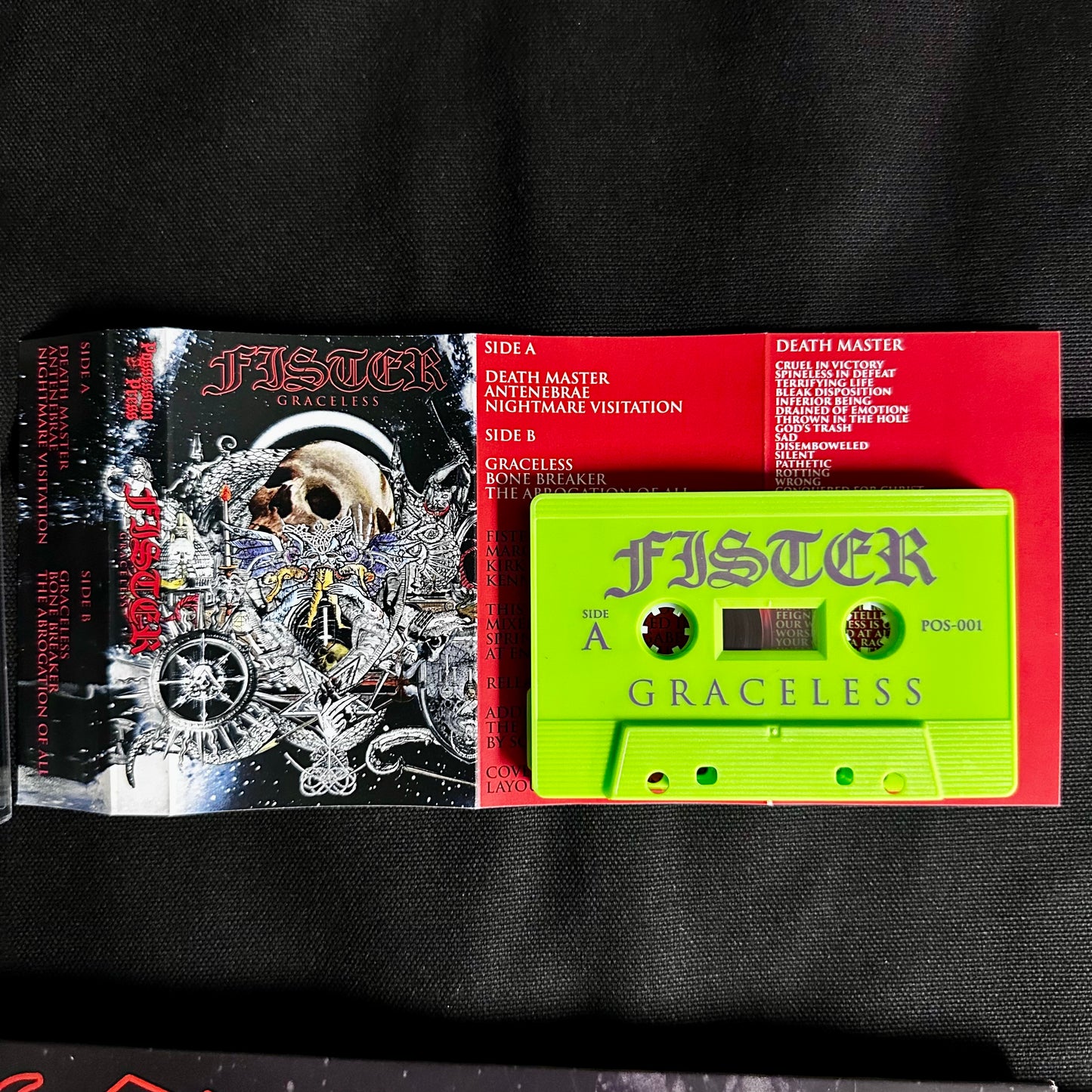 Fister - Graceless Cassette (shipping Tuesday September 2nd)