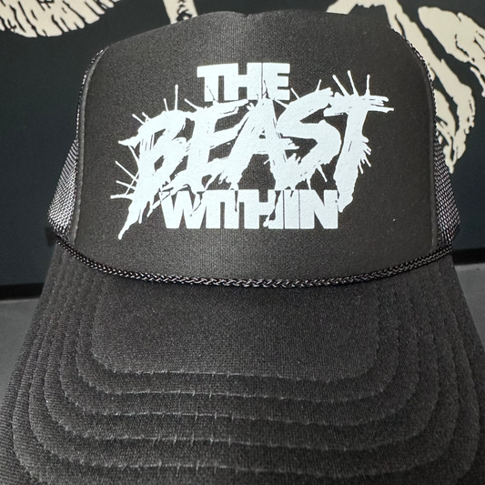 The Beast Within - Black Trucker Cap