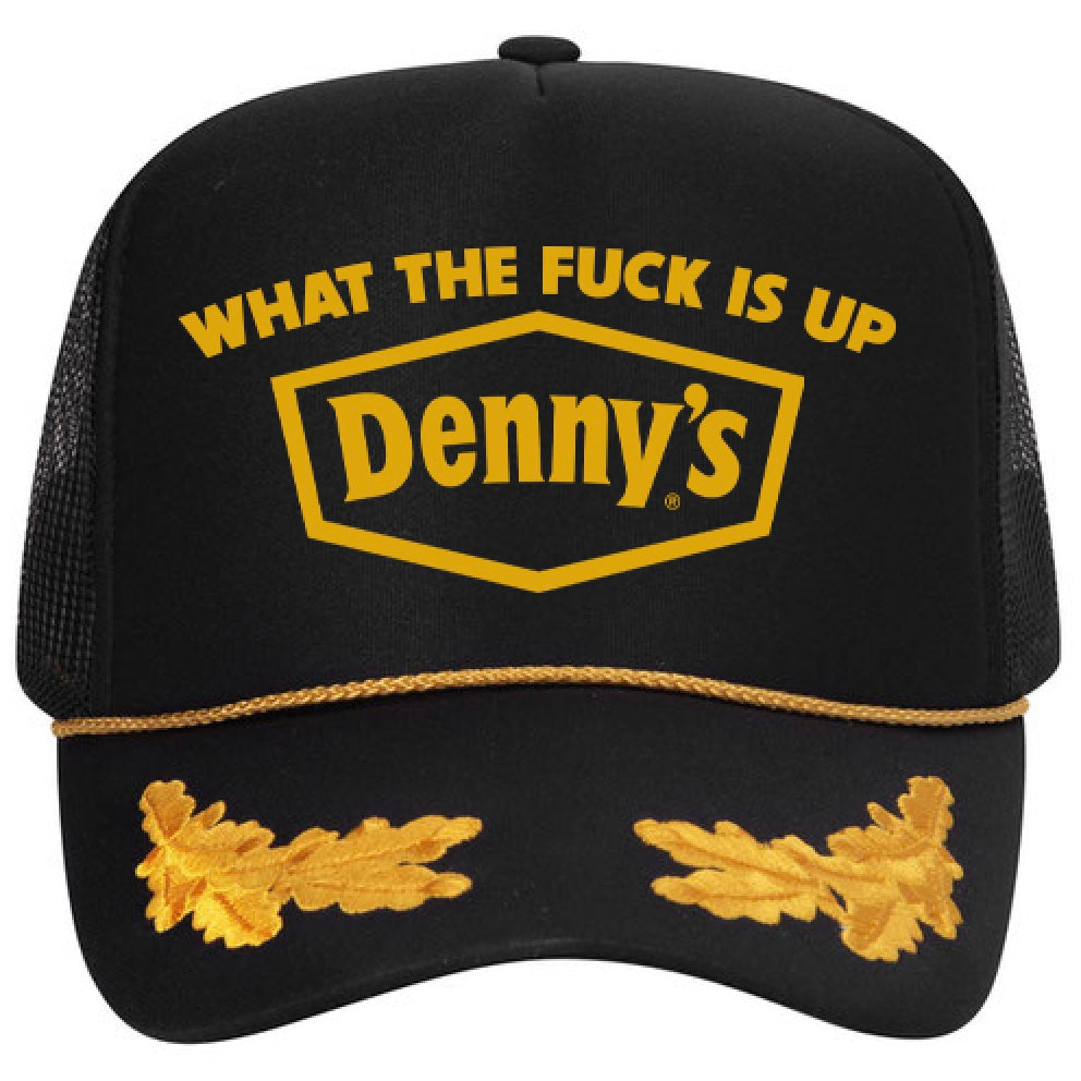 WTFIUD - Gold Leaf Black Trucker Cap