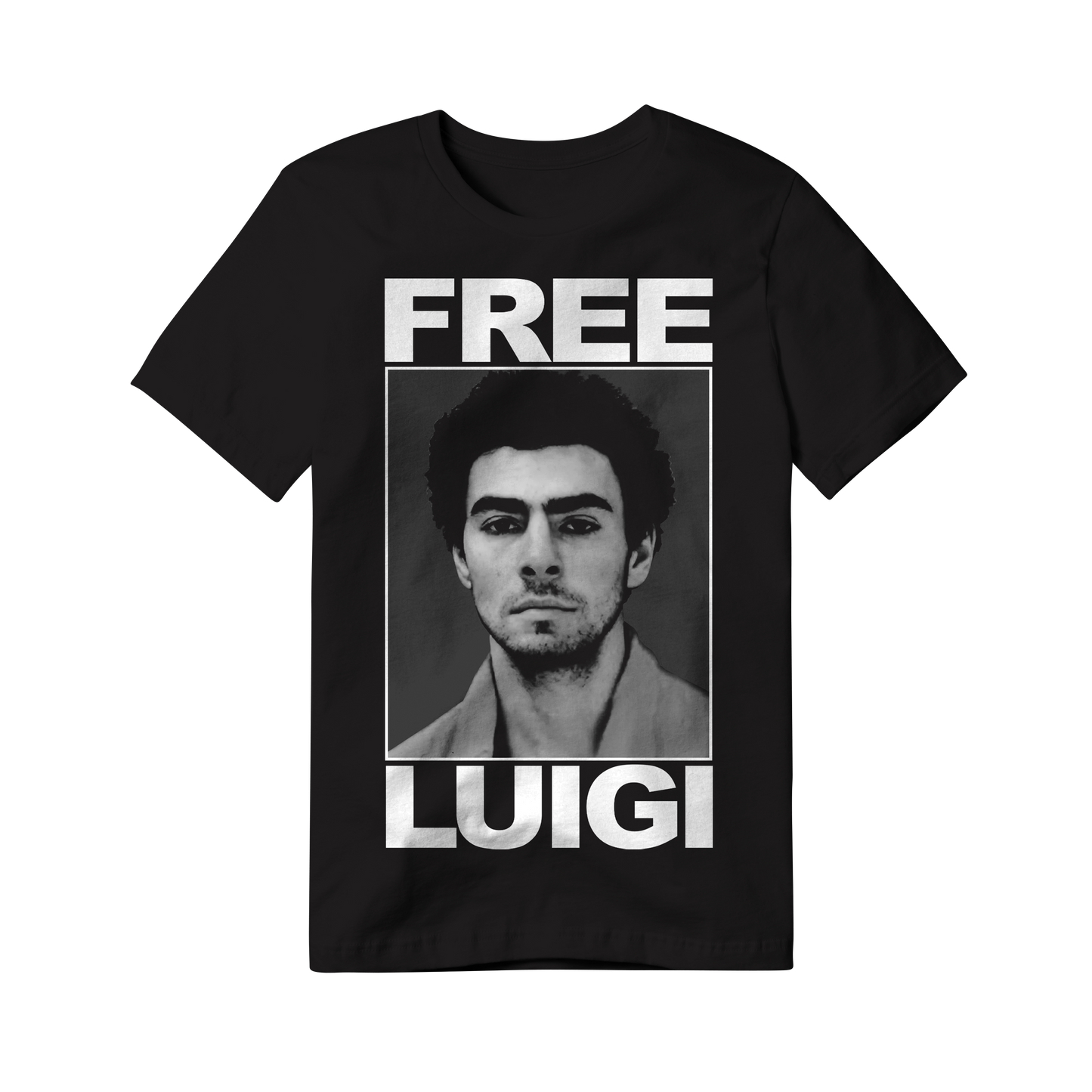 Free Luigi - Black Comfort Colors T Shirt