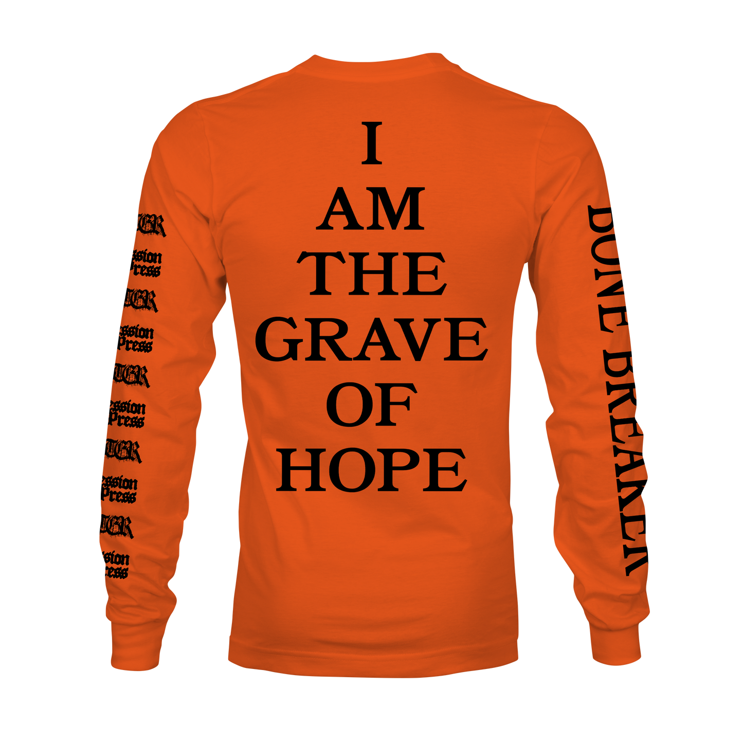 Fister - Hi-Vis Safety Orange Bone Breaker Long Sleeve T Shirt