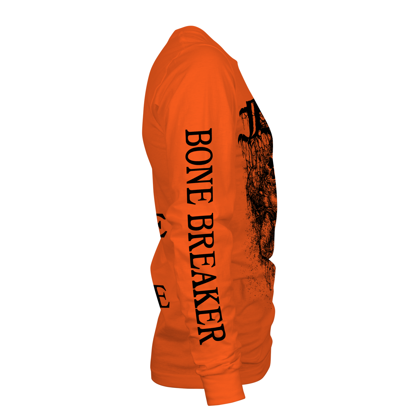 Fister - Hi-Vis Safety Orange Bone Breaker Long Sleeve T Shirt