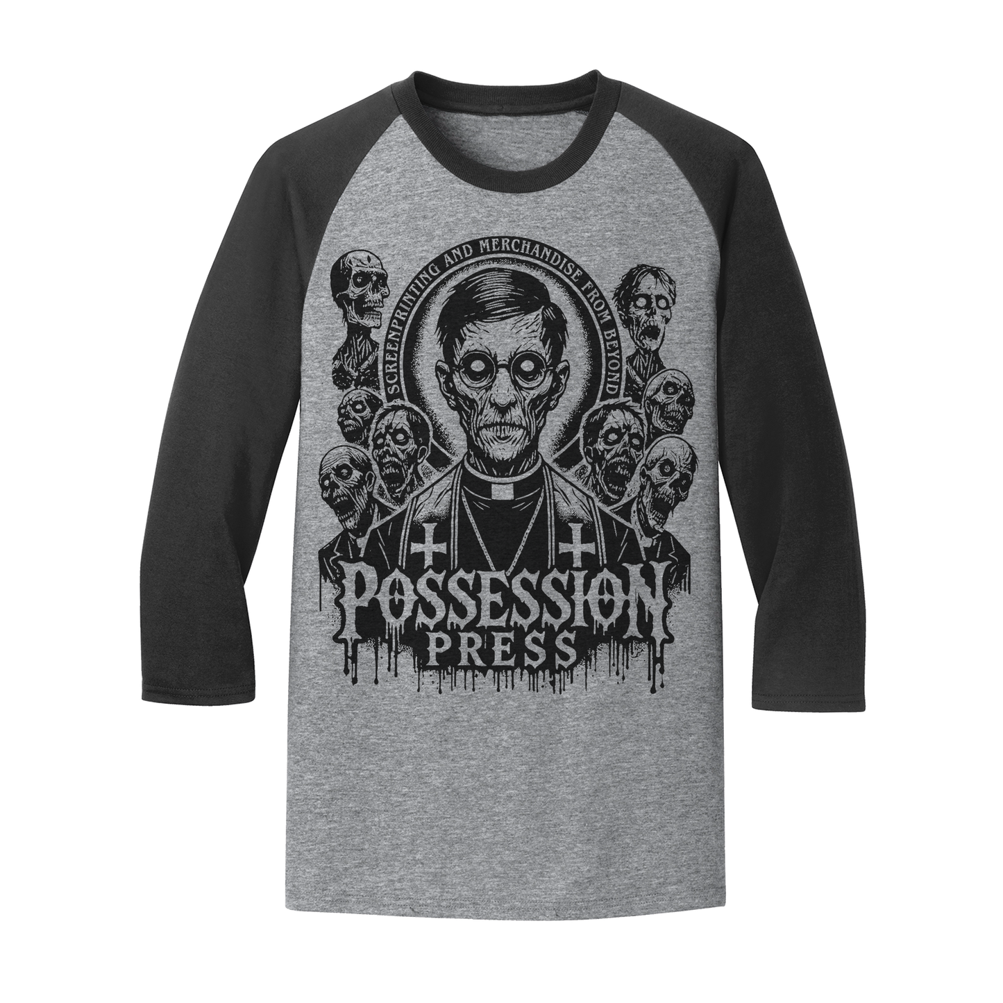 Possession Press - Zombie Church Raglan