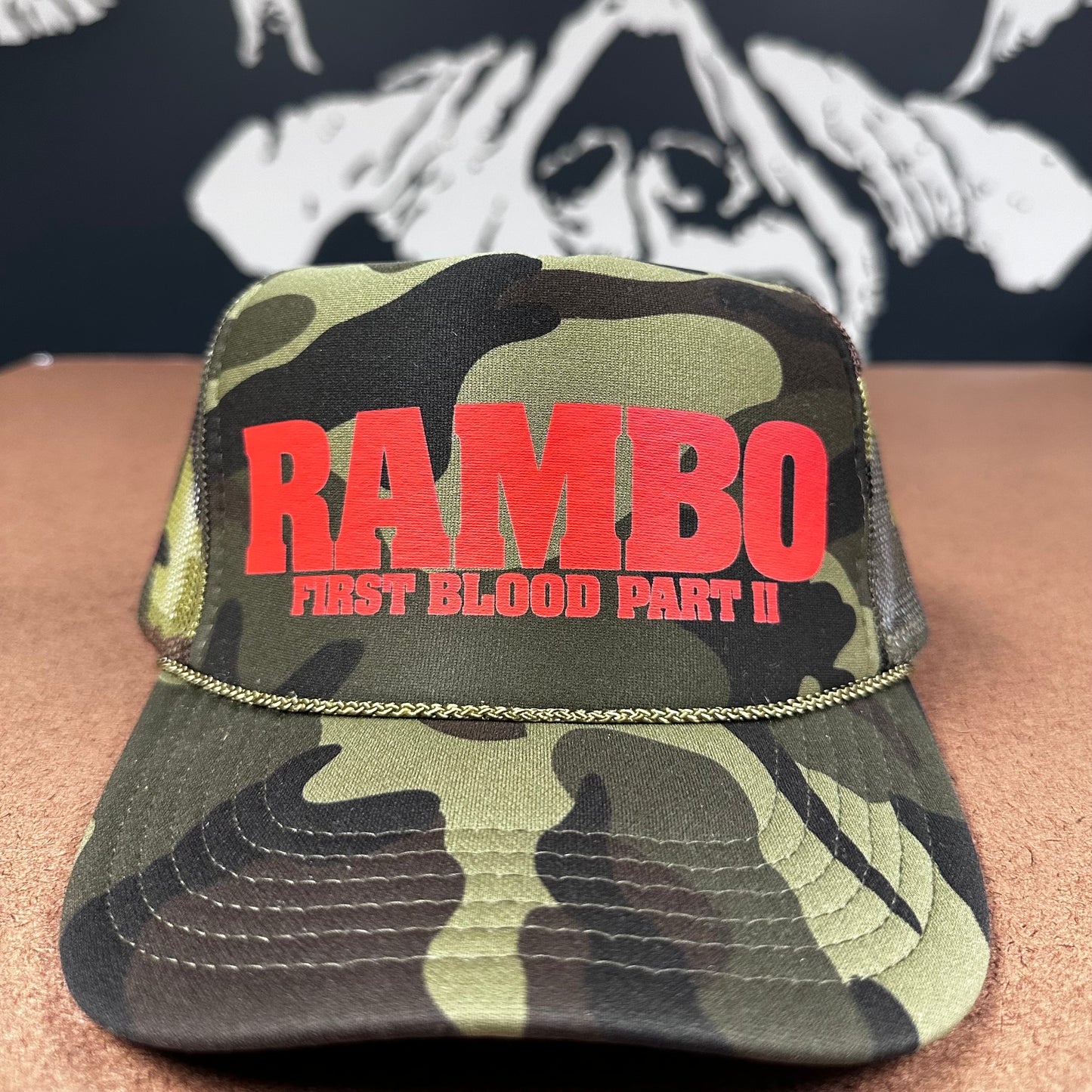 First Blood 2 - Camo Trucker Cap