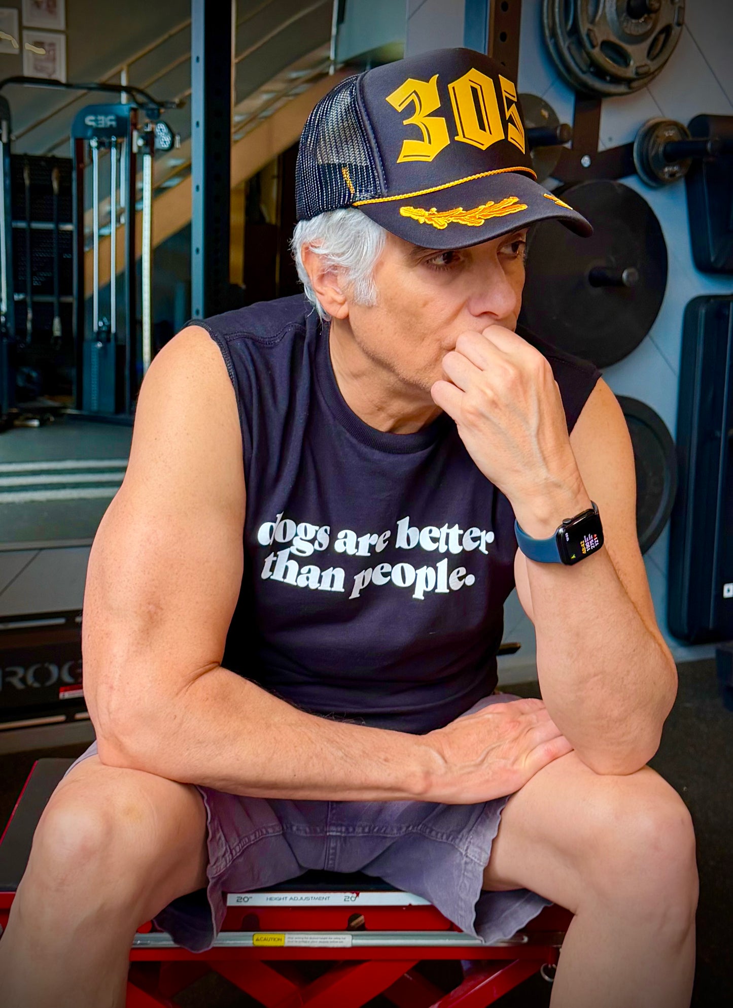 Raised By Witches - 305 Black and Gold Laurel Trucker