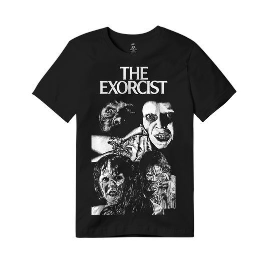 The Exorcist - Black T Shirt on Heavy Cotton or Comfort Colors