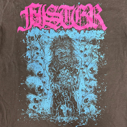Fister - Nightmare Visitation Pink and Blue on Pepper Comfort Colors T Shirt - VERY LIMITED
