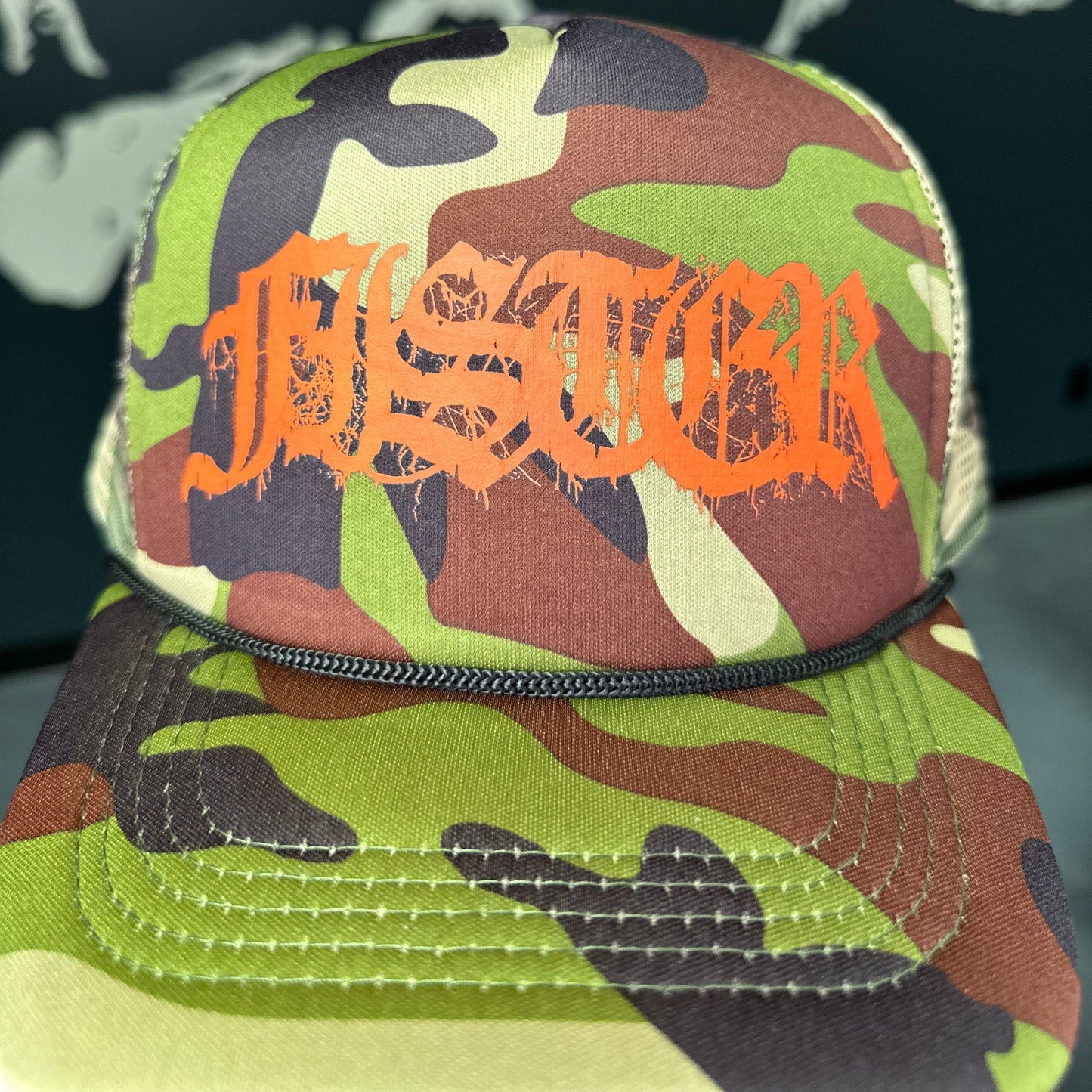 Fister - Camo Trucker Cap