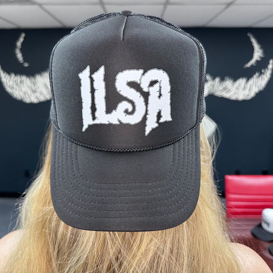 Ilsa - Logo Black Trucker Cap