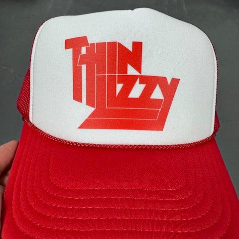 Liz - Red and White Trucker Cap