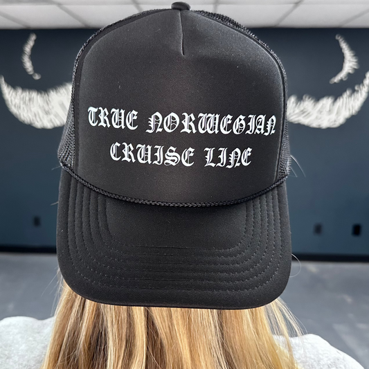 True Norwegian Cruise Line Black Trucker