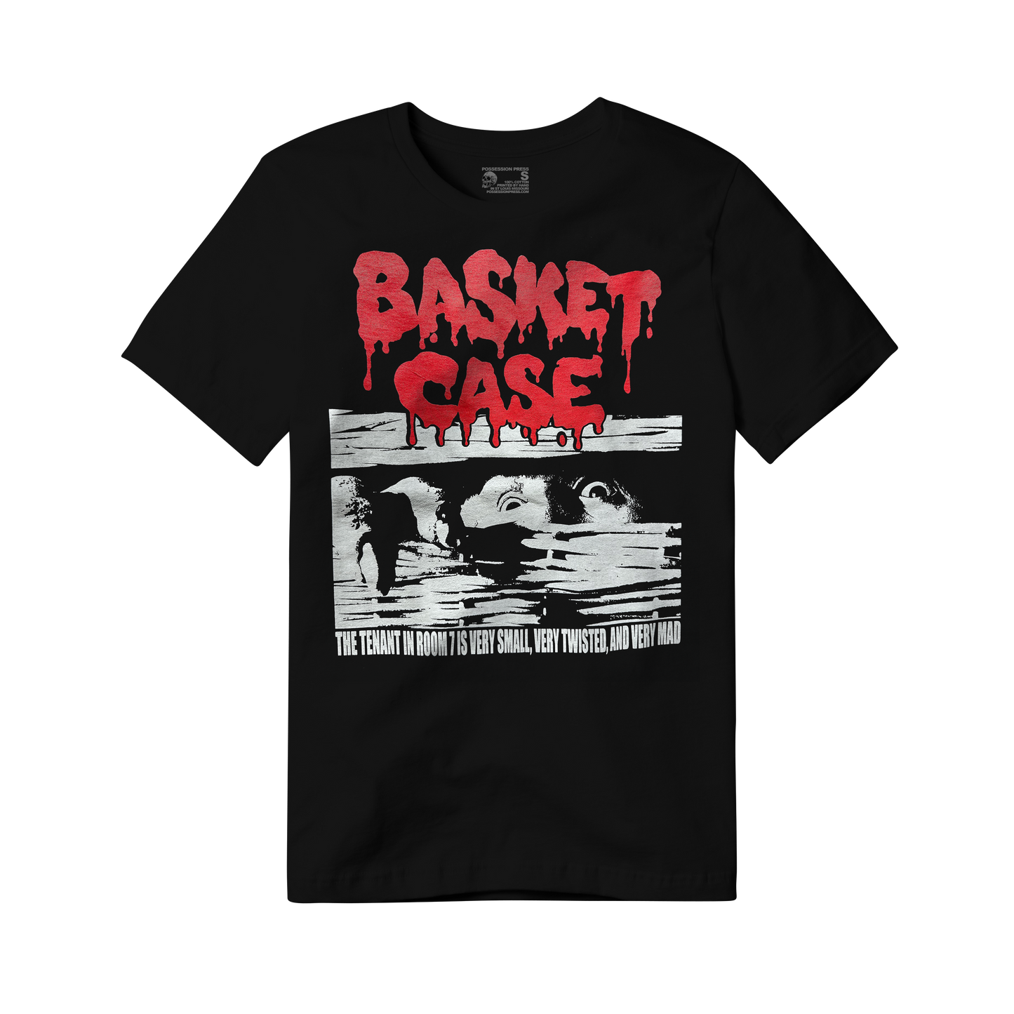 Basket Case - Black T Shirt