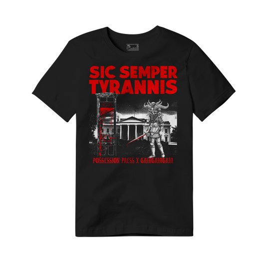 Sic Semper Tyrannis - Black T Shirt